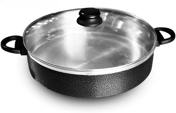 Panela Tacho Aluminio Craqueado P/Paella Risoto 26 e 30cm Ta...