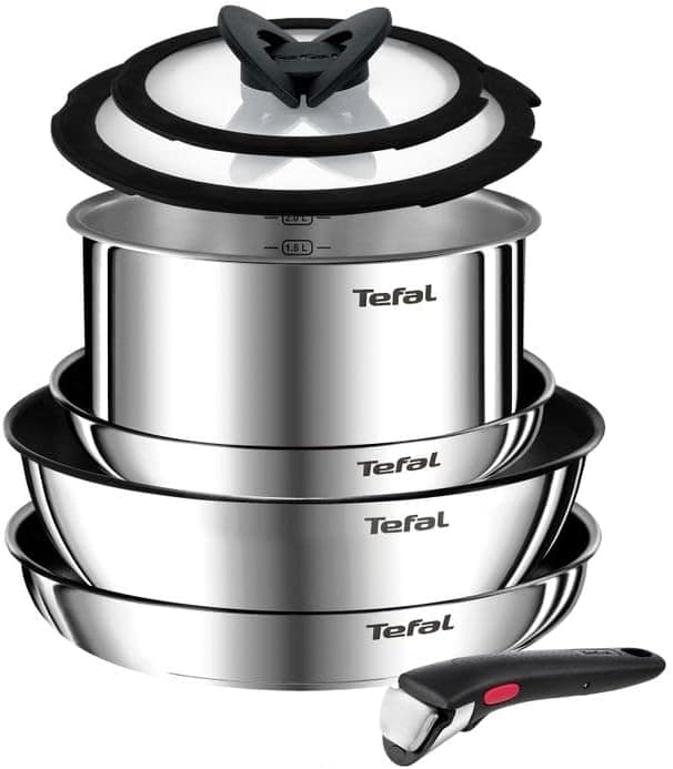 Jogo de Panelas Tefal Ingenio 4 Peças com Cabo Removível - Image 2
