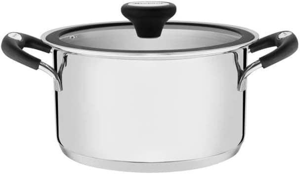 Caçarola Funda com Fundo Triplo Tramontina Inox 16Cm, CACARO...