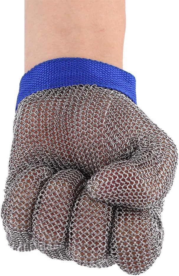 Luva Resistente Ao Corte, 304 Ferramenta de Segurança Em Aço... - Image 6