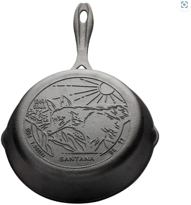 Frigideira Líder Ferro Fundido Lider Colecionável Lobo Guara...