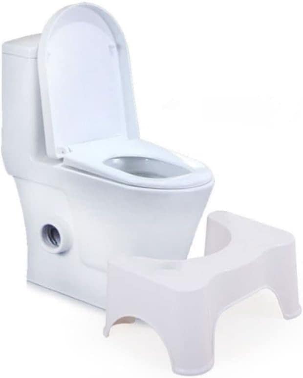 Banquinho De Cócoras Apoio Postural Vaso Sanitário Supermedy - Image 2