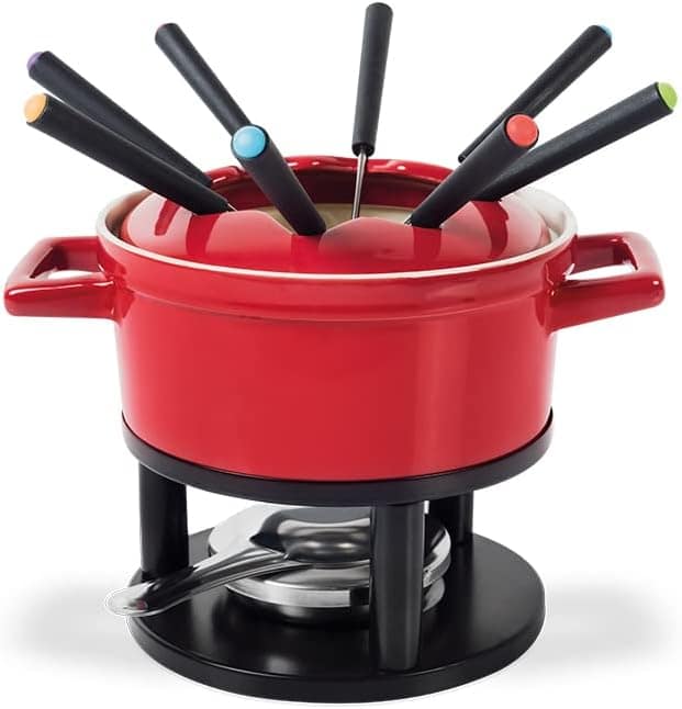 CONJUNTO P/FONDUE 13PCS-VRM - Image 5