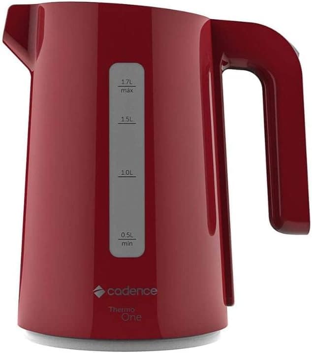 Chaleira Elétrica Thermo One Colors 1.7L, Vermelho, 220v, Ca... - Image 2