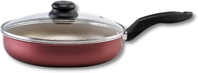 Kit Frigideira 2 peças AntiAderente Cereja com Dourado com T... - Image 6