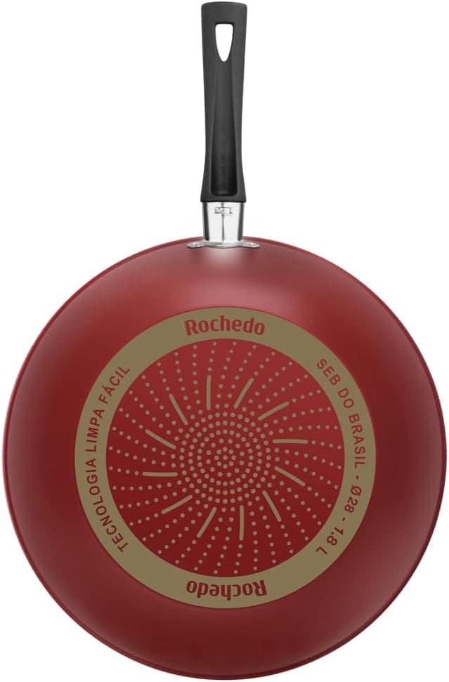 Frigideira Multifuncional Antiaderente Rochedo Limpa Facil 2... - Image 4