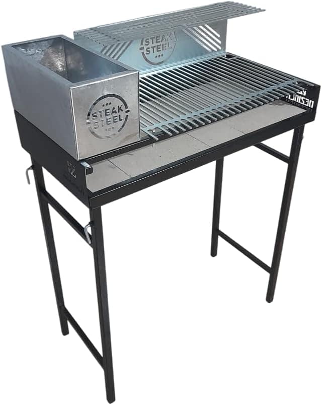 Churrasqueira Parrilla Argentina Portátil Steak Steel Grelha... - Image 7