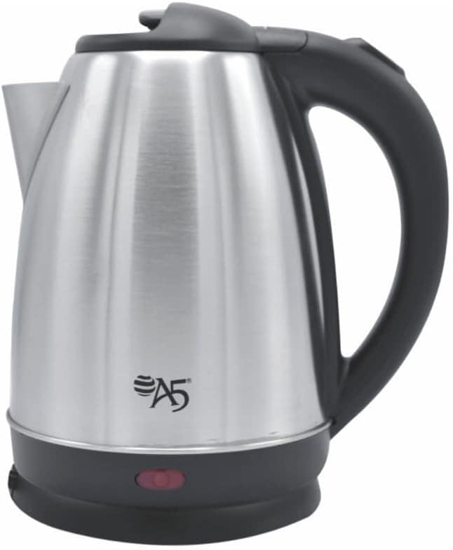 Chaleira Elétrica 1,8L em Inox 110v 1000w Rápida Fervura