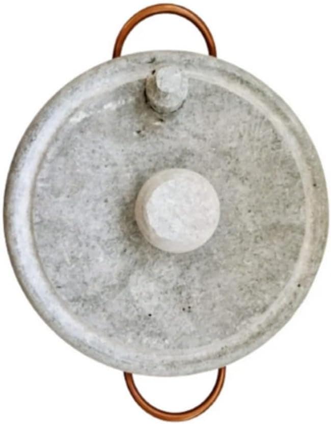 Panela Pressão Pedra Sabão com Alças de Cobre 3 Litros - Image 2