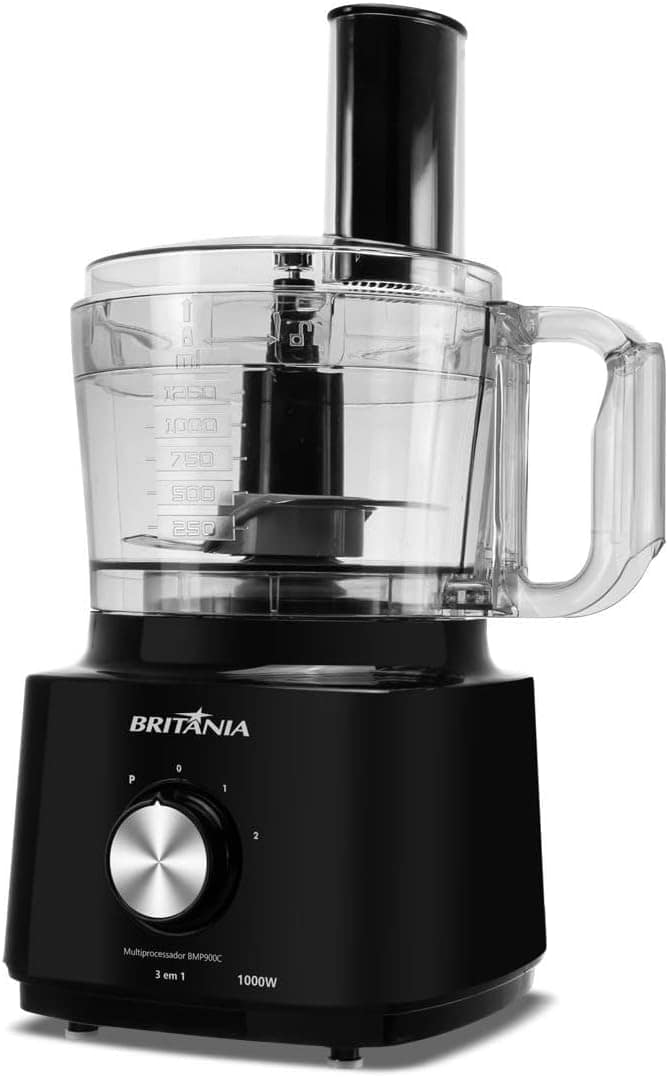 Multiprocessador Britânia 1000W 3 em 1 Lâminas Inox BMP900C ... - Image 6
