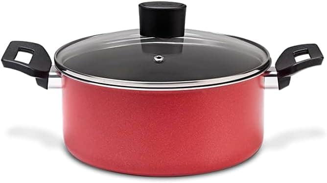 Jogo de Panelas 5 Peças Garlic, Vermelho, Brinox - Image 3