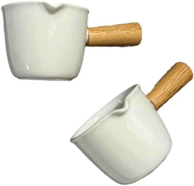 Jarro de leite de cerâmica, molho de xícara, jarra de molho ... - Image 5