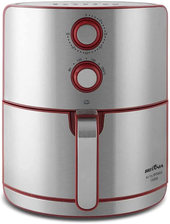 Fritadeira Air Fry Britânia BFR46VI Antiaderente 4,6L 1500W ... | É bom mesmo? Descubra antes de comprar