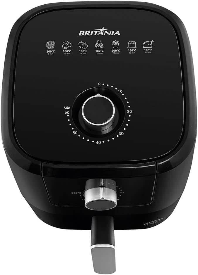 Fritadeira Air Fry Britânia BFR42P Antiaderente 3L 1300W 127... | É bom mesmo? Descubra antes de comprar - Image 5