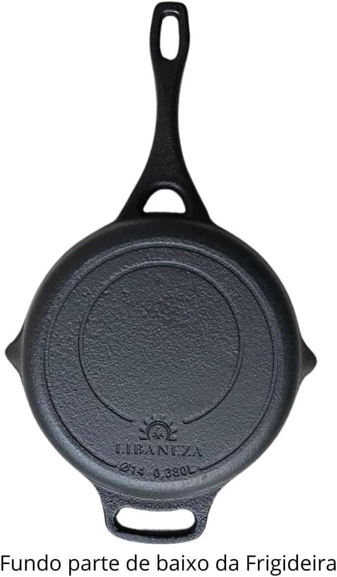 Frigideira De Ferro Pequena Cabo De Ferro 15 Cm Libaneza - Image 5