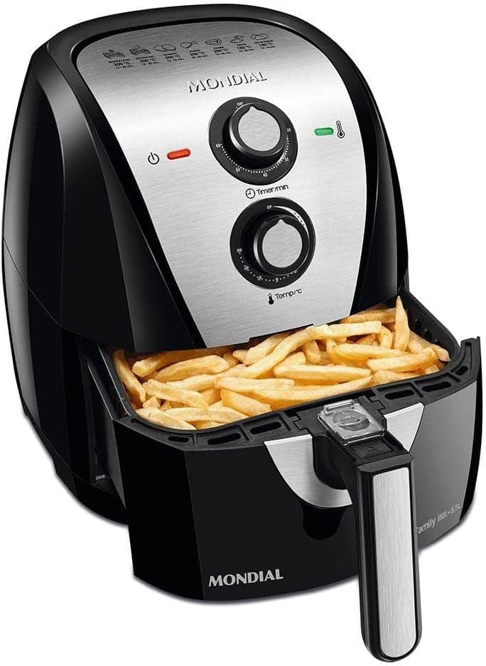 MONDIAL Fritadeira Elétrica Sem Óleo Grand Family 5,5 Litros... | É bom mesmo? Descubra antes de comprar - Image 4