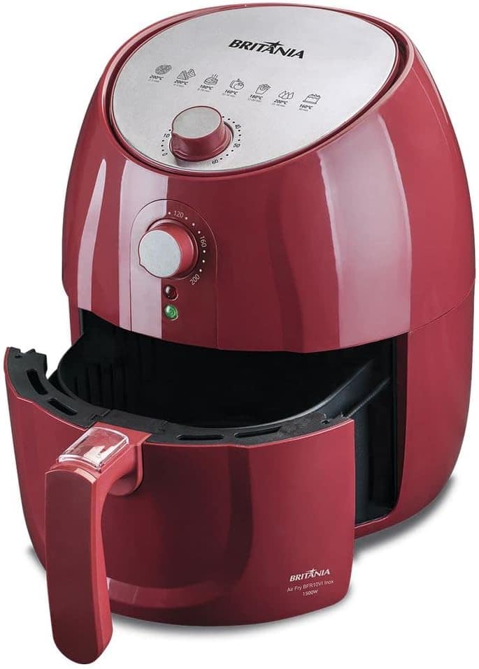 Britania Fritadeira Air Fry Bfr10Vi Verm/Inox 220V | É bom mesmo? Descubra antes de comprar - Image 3