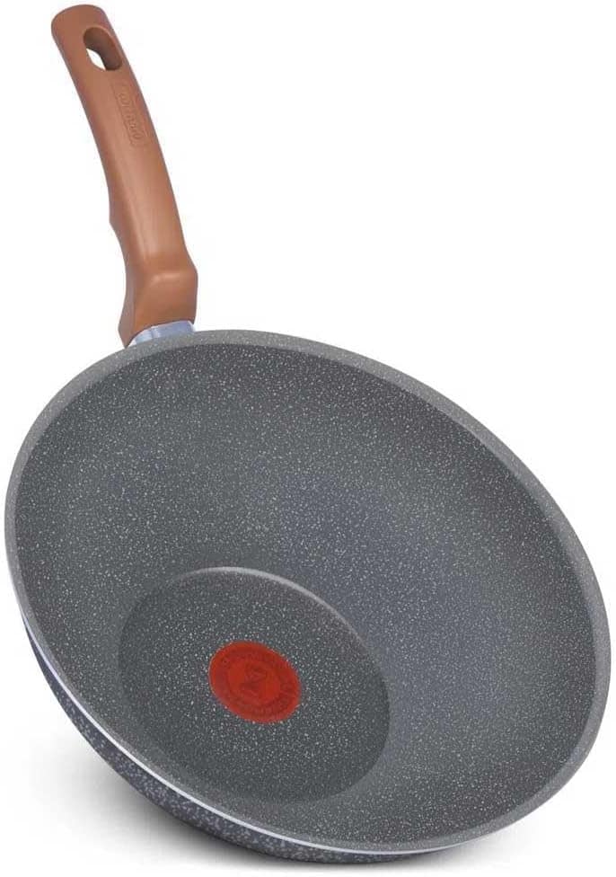 Frigideira Wok Antiaderente Rochedo Natural Stone 28cm - Image 2