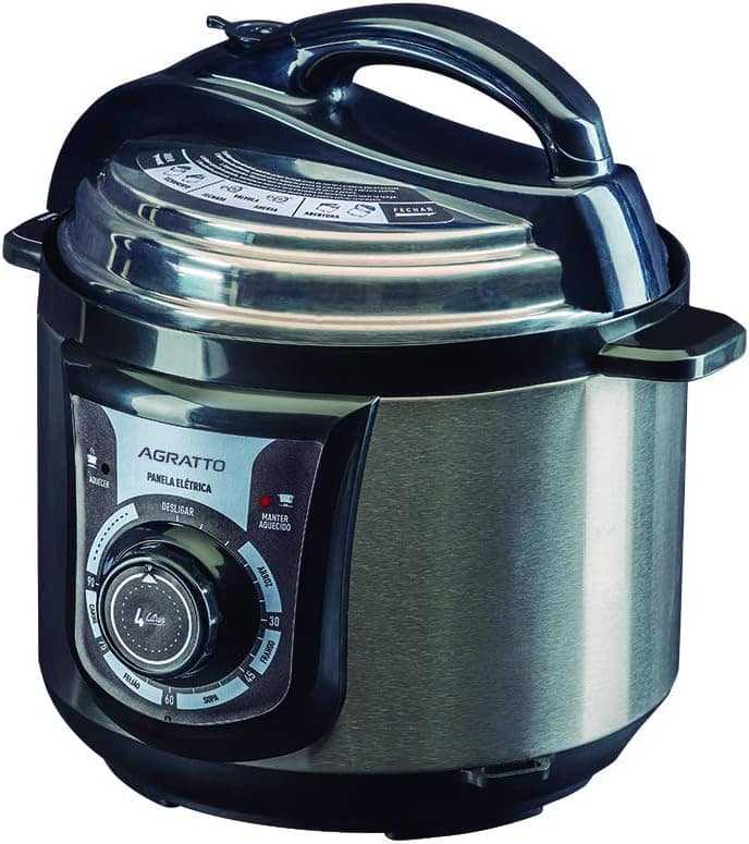 Panela De Pressão Elétrica Pe-02 220v/60hz Agratto, Agratto,... - Image 2