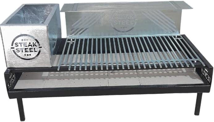 Churrasqueira Parrilla Argentina Portátil Steak Steel Grelha... - Image 6