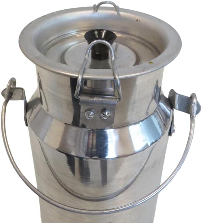 LEITEIRA C/TRAVA NA TAMPA 1L - LEITEIRA EM ALUMINIO - CAPACI...