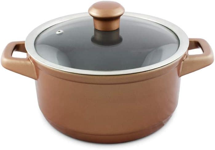 Ceraflame Caçarola de Cerâmica Duo 20cm 2,5 Litros Cobre