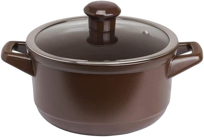 Ceraflame Caçarola de Cerâmica Duo 20cm 2,5 Litros Chocolate