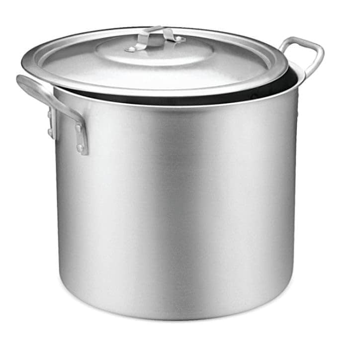 CALDEIRAO HOTEL/RESTAURANTE 45 LITROS ALUMINIO POLIDO