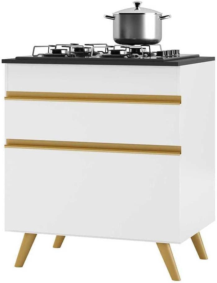 Balcão de Cozinha para Cooktop 70 cm Multimóveis Veneza Gw 1...