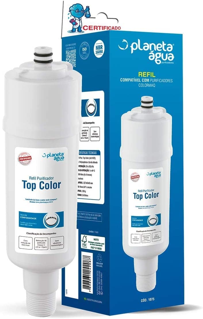 Refil Top Color Planeta Água Branco Pequeno | É bom mesmo? Descubra antes de comprar