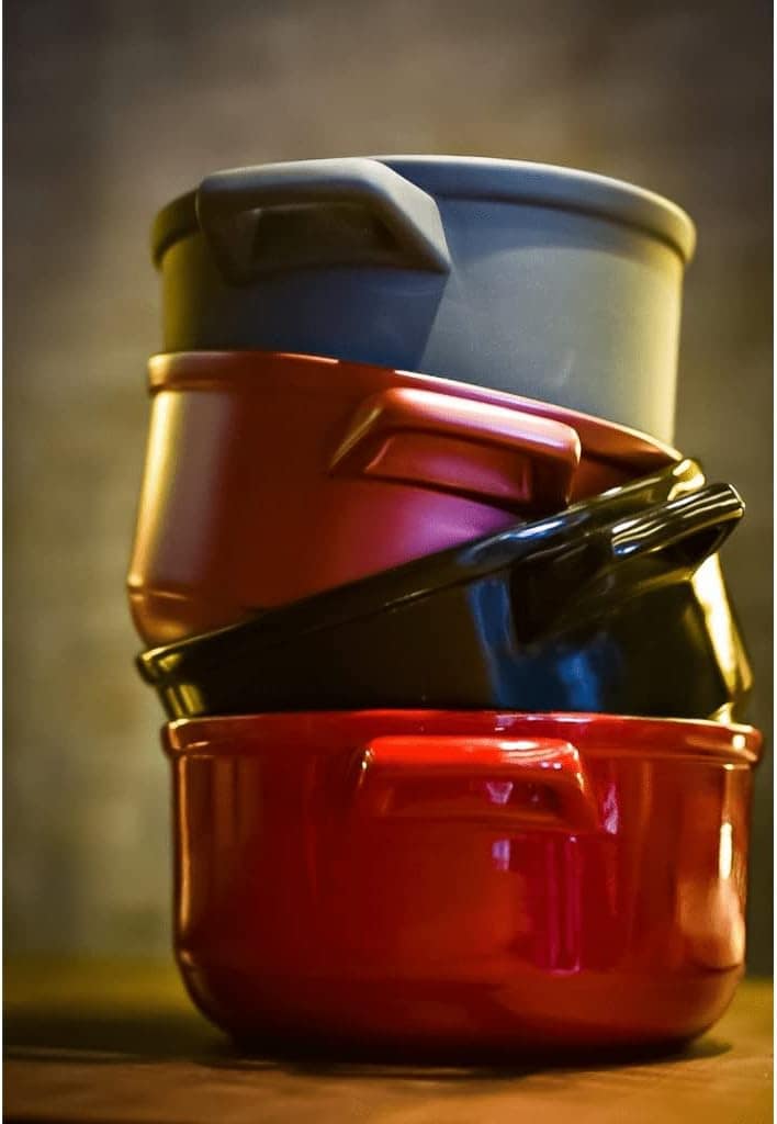 Ceraflame Caçarola de Cerâmica Duo+ 20cm 2,5 Litros Chocolat... - Image 3