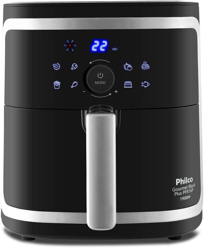Fritadeira Air Fry Gourmet Black PFR16P, Philco, 220v | É bom mesmo? Descubra antes de comprar