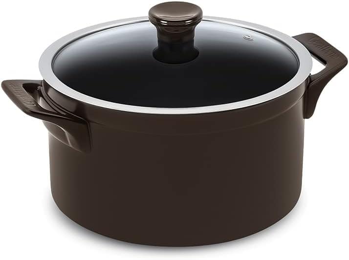 Ceraflame Caçarola de Cerâmica Clear 24cm 5000ml Chocolate