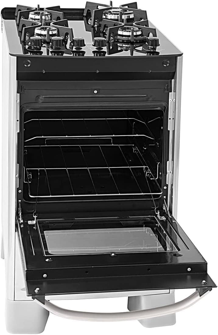 SUGGAR FOGÃO MASTER GRILL PRATA MESA DE VIDRO 4 BOCAS TRIPLA... - Image 6