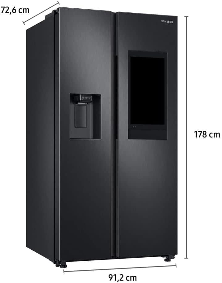 Geladeira Samsung Side By Side Black Premium 585 Litros 110V... - Image 2