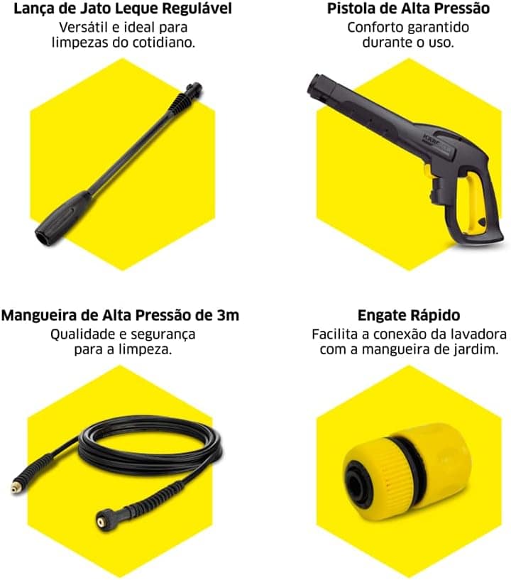 Lavadora de Alta pressão Kärcher K2 Plus CAR 127V – 1740 psi - Image 14
