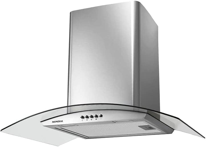 Coifa de Parede Mondial CF60-01 COIFA DE PAREDE-127V-INOX