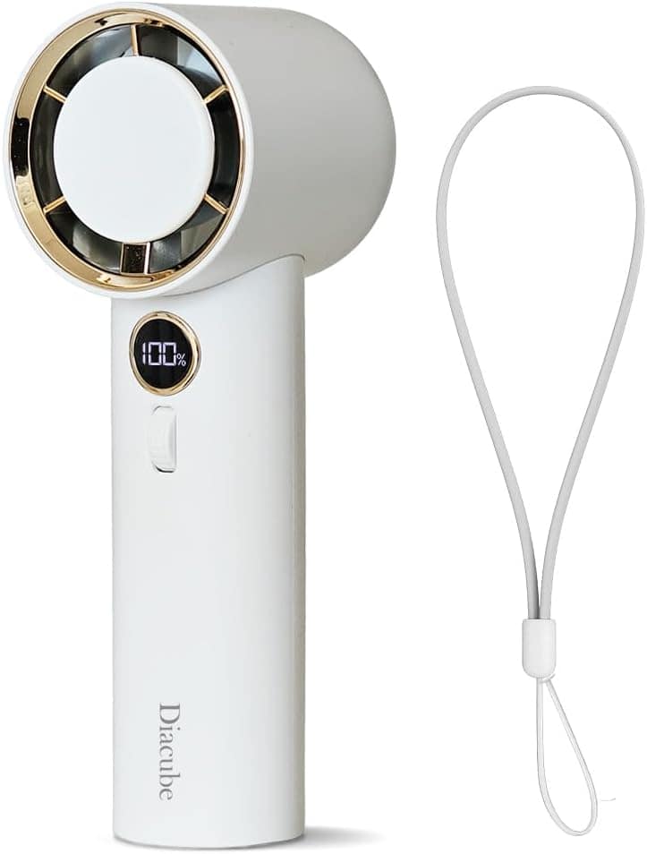 1 pacote de ventoinha turbo portátil portátil com fluxo de a...