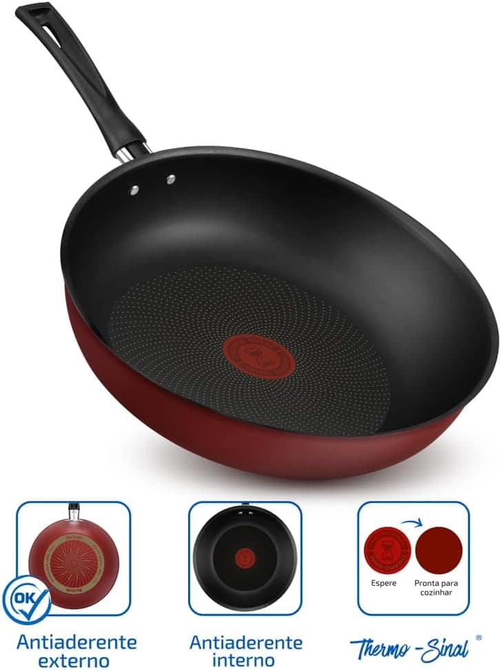 Frigideira Multifuncional Antiaderente Rochedo Limpa Facil 2... - Image 5