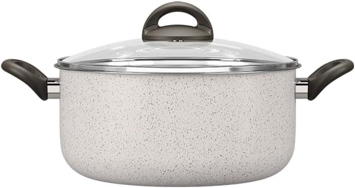 Brinox - Caçarola com Tampa 24Cm 4,5L Ceramic Life Suprema -...