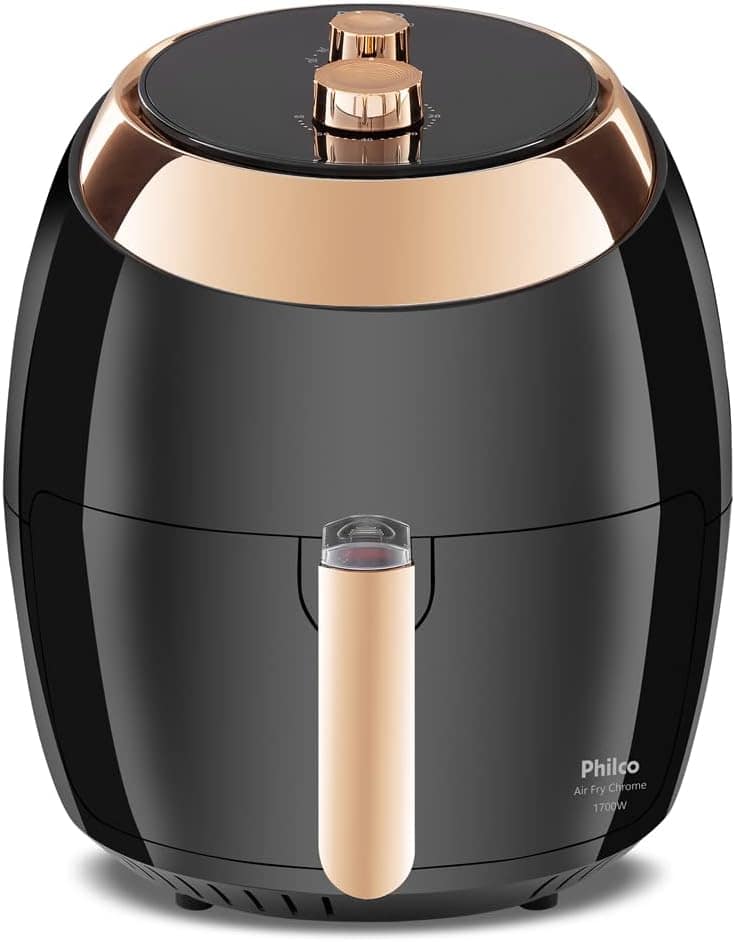 Fritadeira Air Fryer Philco Chrome 5,5 Litros Preta - 220v | É bom mesmo? Descubra antes de comprar