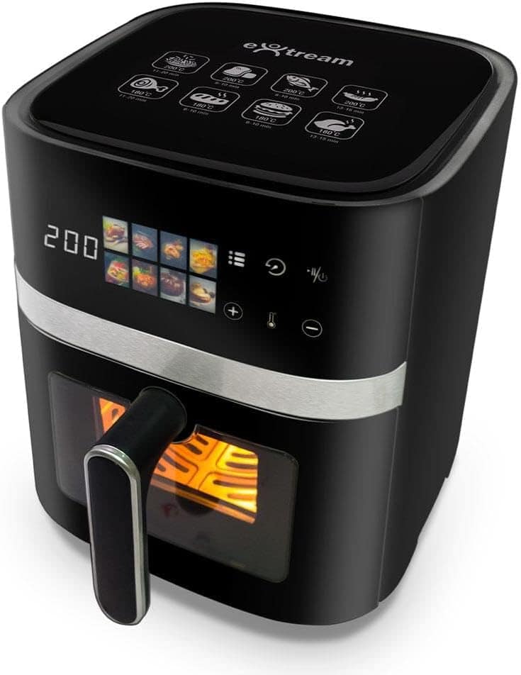 Air Fryer Fritadeira Elétrica Digital Extream 5,5l Preto e P... | É bom mesmo? Descubra antes de comprar - Image 4