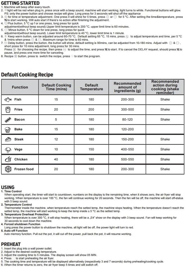 Berlinger Haus Fritadeira a ar/fritadeira digital de ar quen... | É bom mesmo? Descubra antes de comprar - Image 3