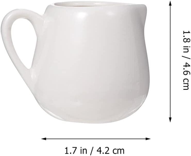 MAGICLULU 4 frascos de leite de cerâmica, mini creme de porc... - Image 4