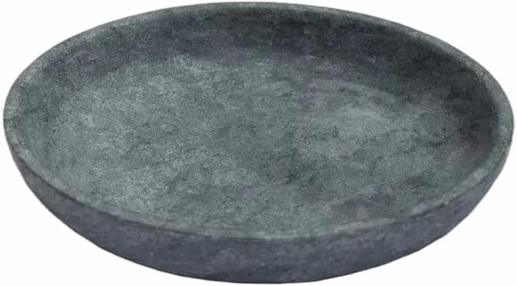 Prato Fundo Para Massa e Sopa em Pedra Sabão Borda Alta 28cm