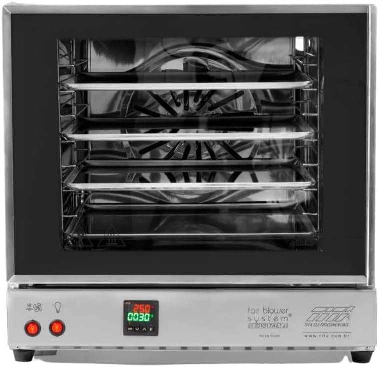 Forno Turbo Elétrico Digital Profissional FETP-D 3040W Preto... - Image 2