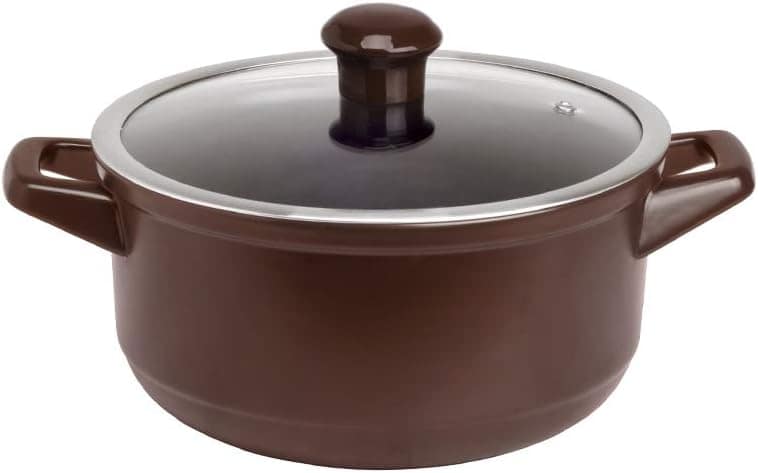 Ceraflame Caçarola de Cerâmica Duo 22cm 3,2 Litros Chocolate