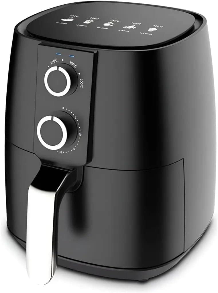 Fritadeira Elétrica Air Fryer 3,8L 1550W Antiaderente com Co... | É bom mesmo? Descubra antes de comprar