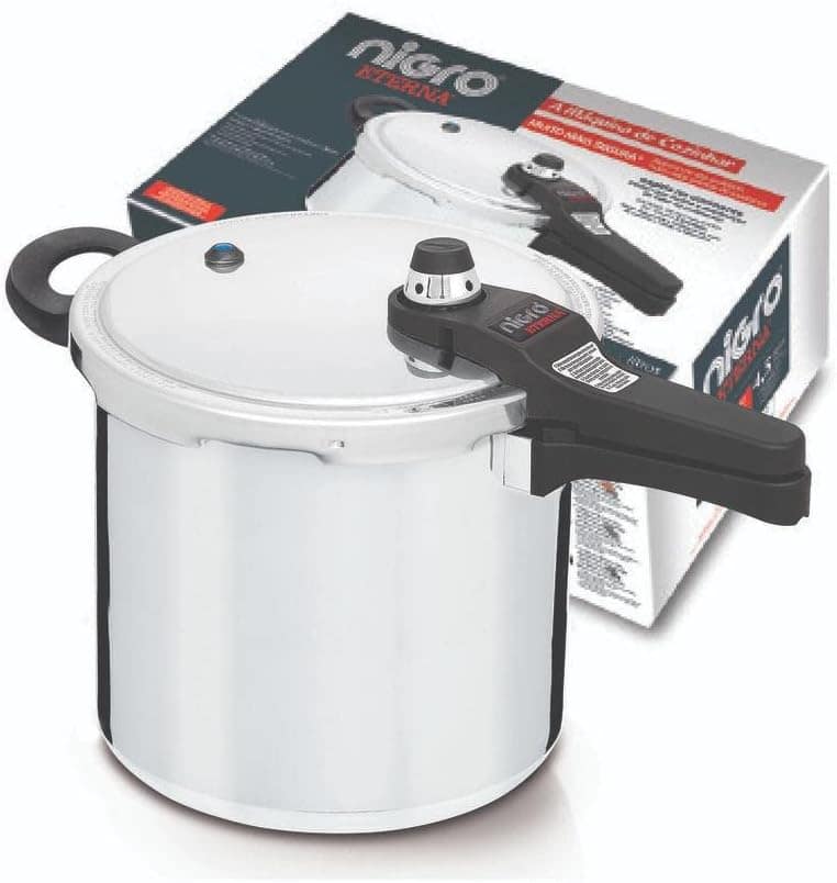 Panela de Pressão Nigro Alumínio Eterna 8l Polida - Image 4