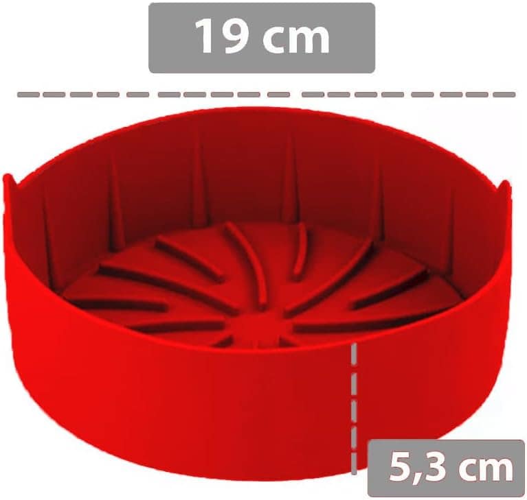 Clink Forma Redonda de Silicone para Fritadeira Elétrica Ver... | É bom mesmo? Descubra antes de comprar - Image 5